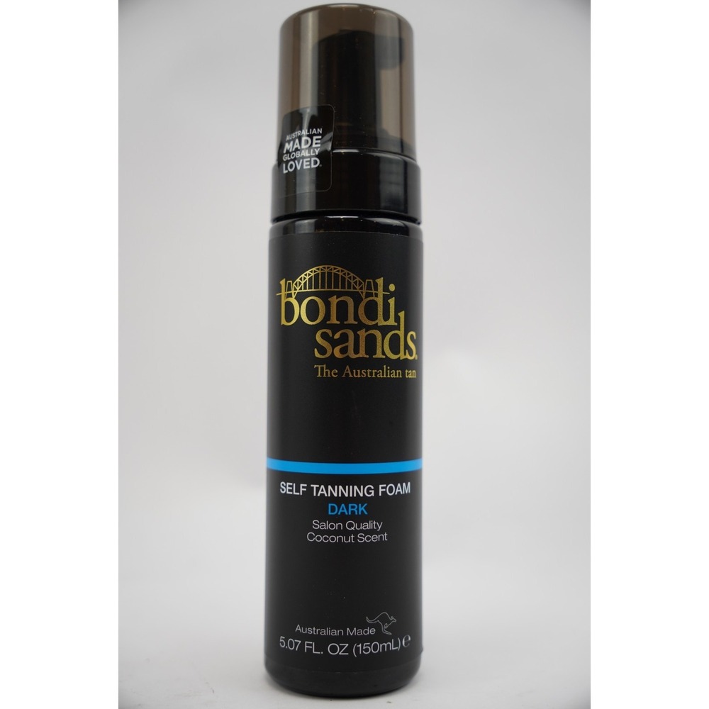New Sealed Bondi Sands Self Tanning Foam Dark 5.07 Fl Oz Australian Tan Coconut